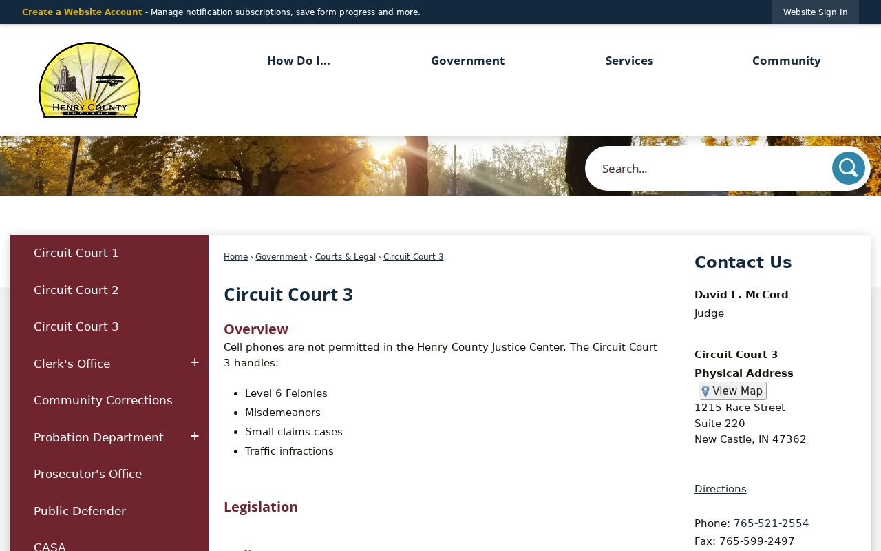 Henry County city court warrant comparison with Circuit Court 3
